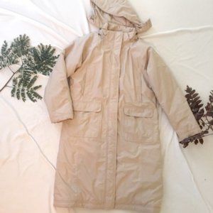 L.L.Bean long insulated winter coat, Size Medium